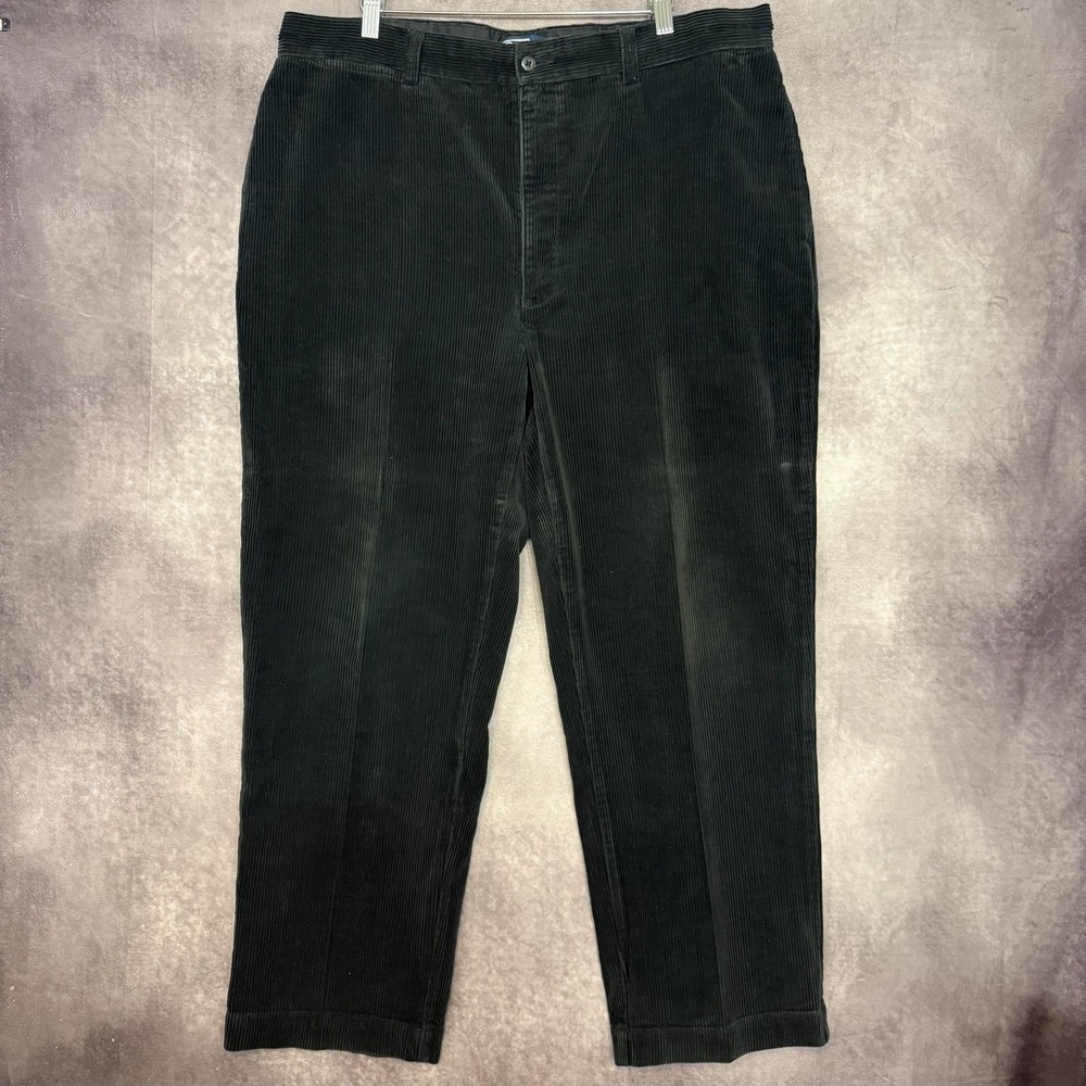 Vintage Polo Ralph Lauren Corduroy‎ Black Pants Men's 38x30 Philip Pant